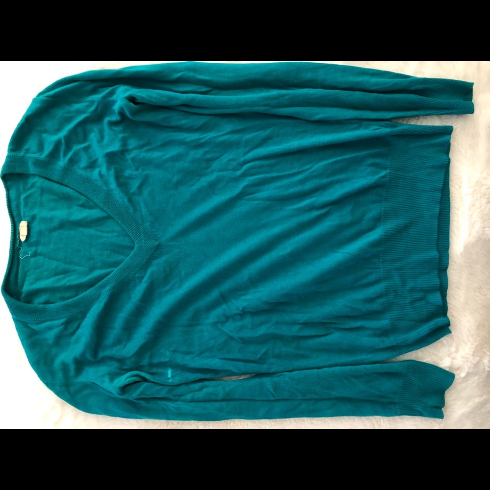 Jcrew women’s sweater blue/teal